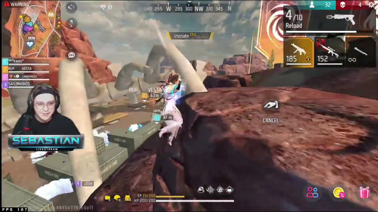 Gameplay cu King Seby la BR Ranked! Sezonul 48 -Episodul 4