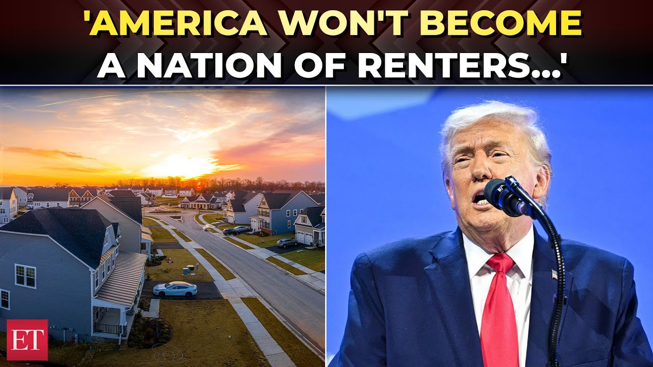 ‘Homes in US are for people, not corporations’: Trump reveals his housing plan at Davos | WEF 2026