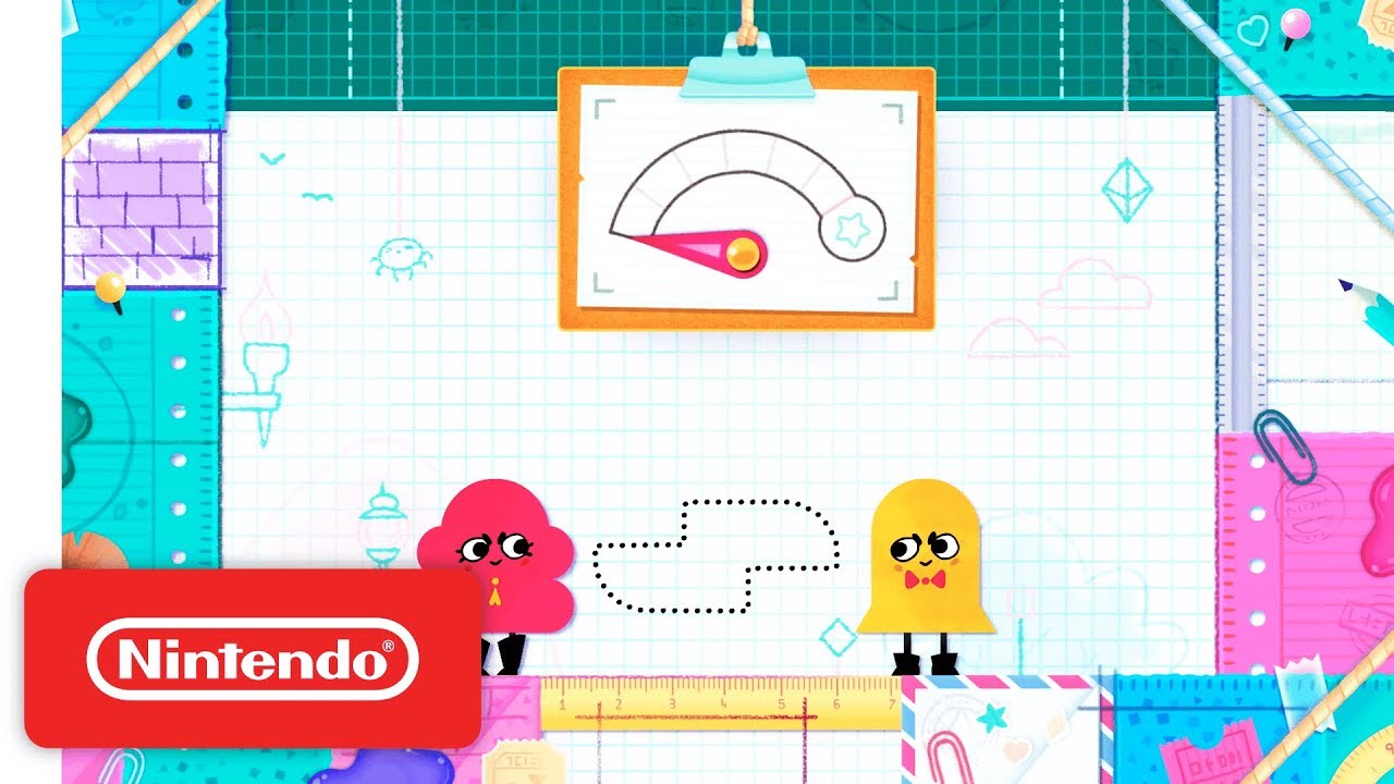 Snipperclips Plus: Cut It Out, Together! Launch Trailer - Nintendo Switch