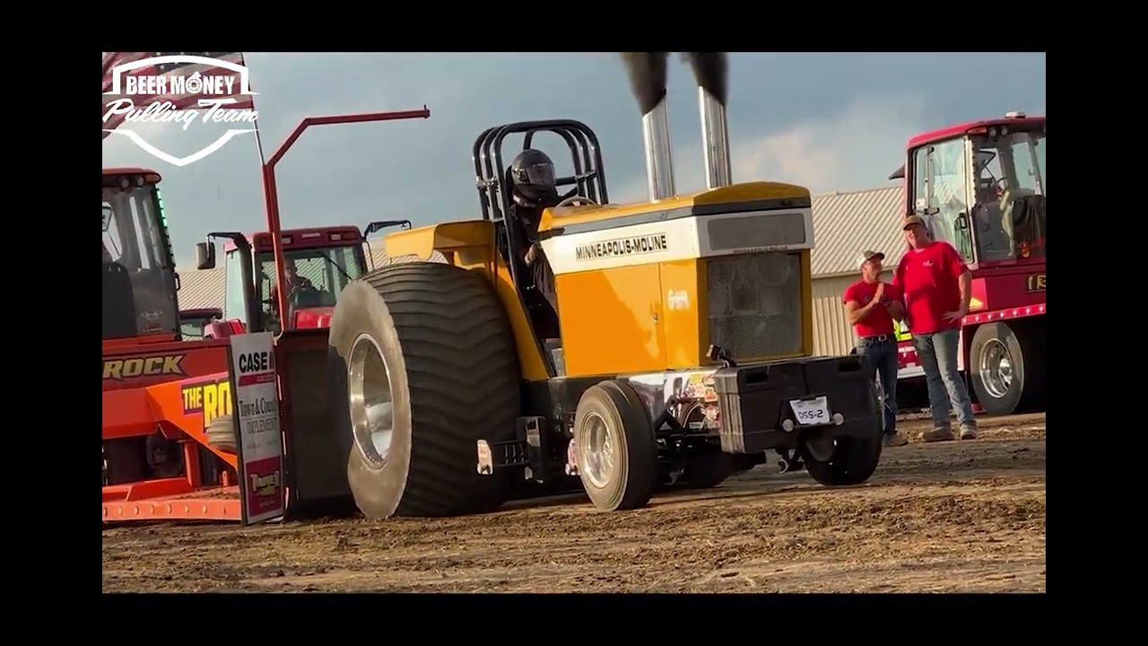 3 Different Angles of Diesel Super Stock Tractor | SCRAPPY