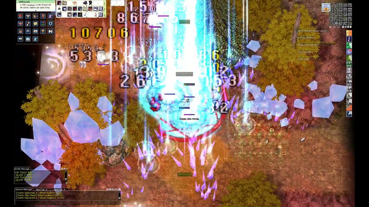 Ragnarok Online GGT- Warlock Levling Illusion Labyrinth - TV + Jack Frost