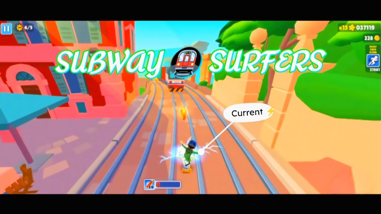CURRENT ⚡💀। SUBWAY 🚇 SURFERS। IDLE INSAAN 🤘। 71/365 DAYS। #subwaysurfers #gaming #viral #video 
