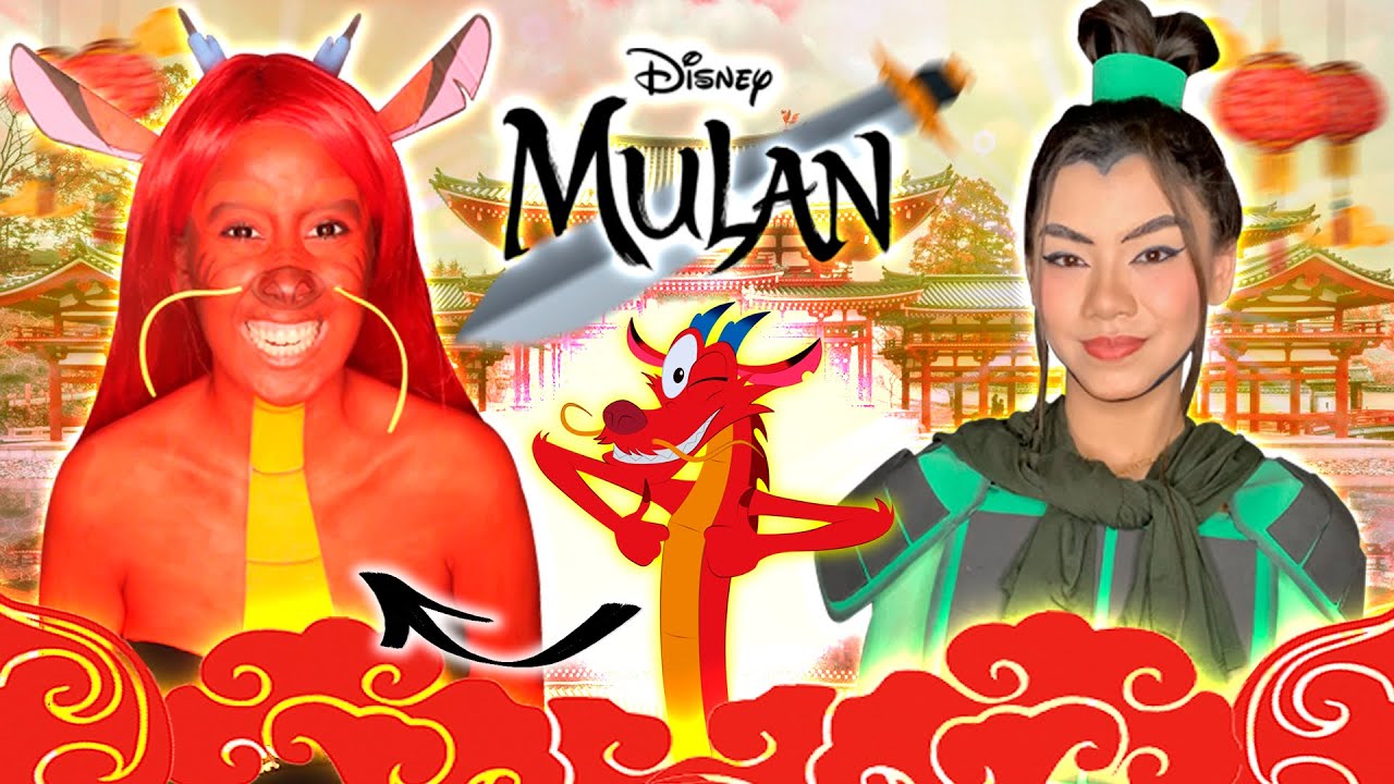 ME TRANSFORMEI NO MUSHU DA MULAN | BASTIDORES CHALLENGE