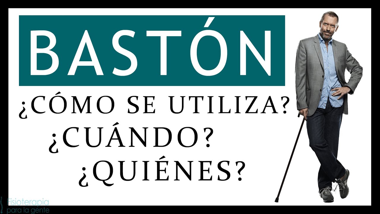Bastón Cómo Usarlo, 👨‍🦯Cuándo si y Cuándo no! COMPLETO