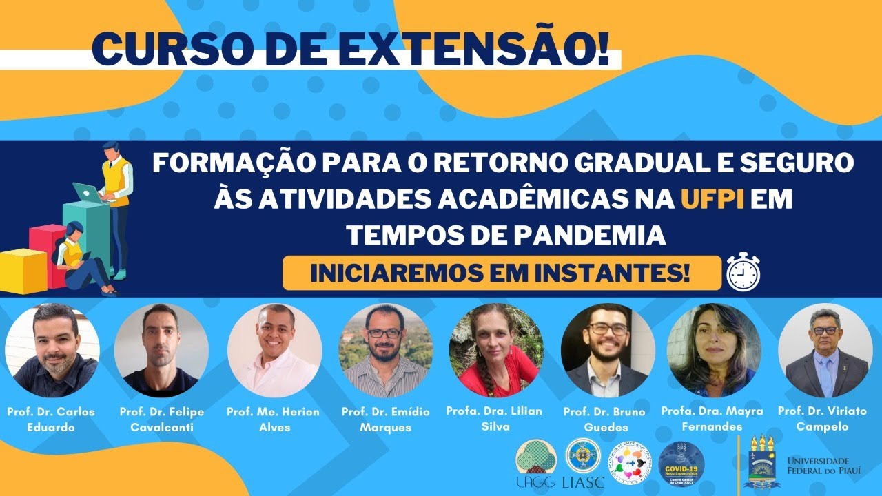 Formação para o retorno gradual e seguro às atividades acadêmicas na UFPI em tempos de pandemia