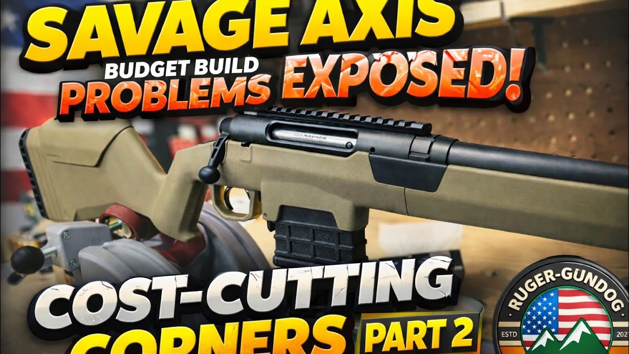 Savage Axis разоблачена: экономия на бюджетной сборке винтовки (Часть 2)