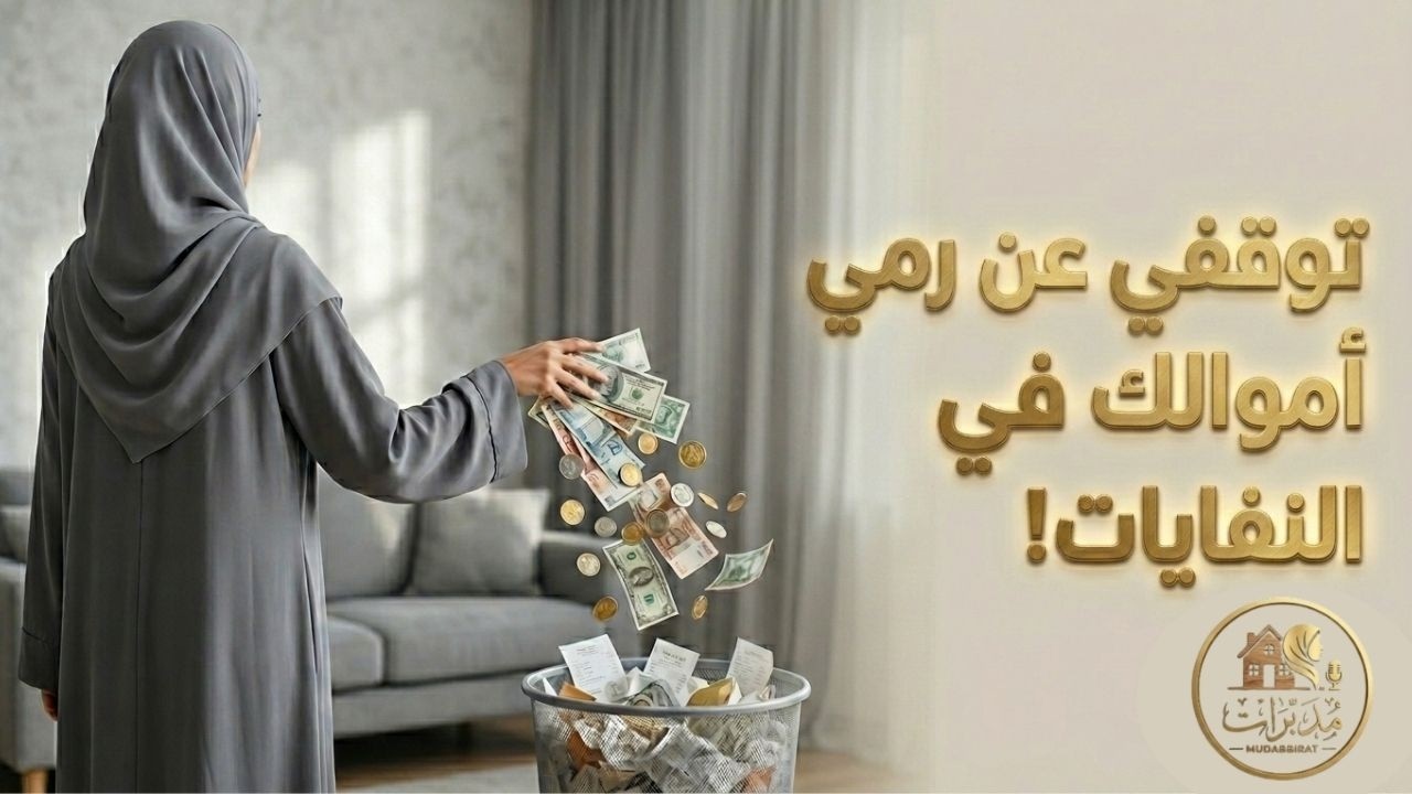توقفي عن رمي أموالكِ في النفايات! 🗑️💰 | أسرار التدبير الذكي لرمضان 🌙