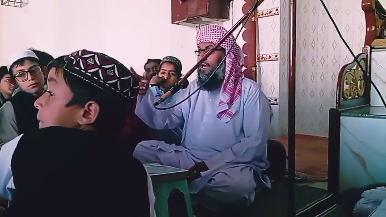 ختم قرآن پر خوبصورت انداز میں بیان قاری فضل الرحمان توحیدی کا بیان سنیں