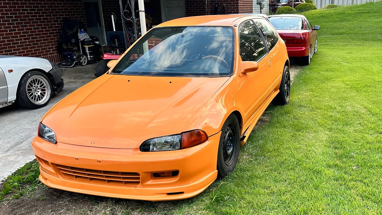 RWD HONDA CIVIC ( mid engine ) k20!!