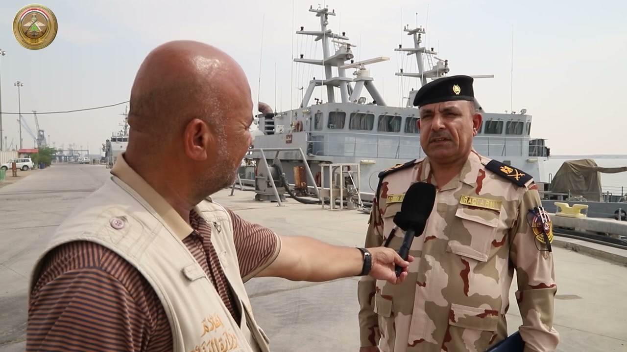المفتشية العسكرية العامة تجري التفتيش الفحصي لأكاديمية الخليج العربي للدراسات البحرية