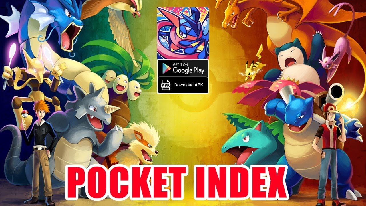 Pocket Index Gameplay - Pokemon Idle RPG Android