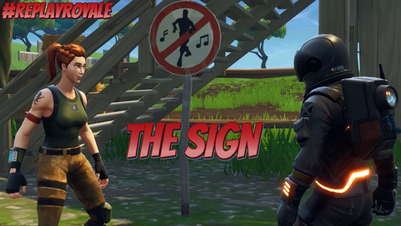 THE SIGN - A FORTNITE #REPLAYROYALE ENTRY BY HURSTYGAMES