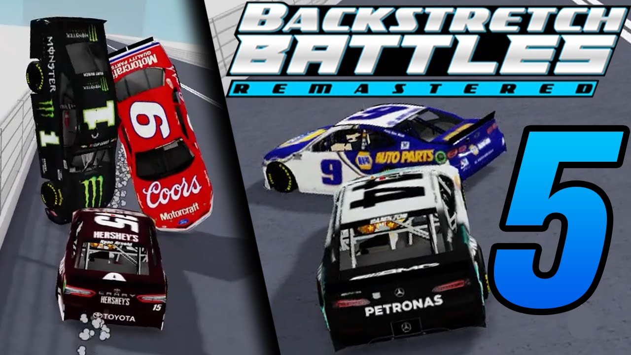 Backstretch Battles Remastered Crash Compilation 5