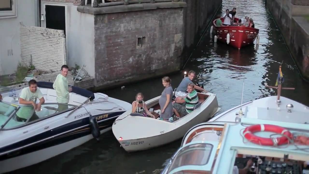Amsterdam boat chaos - August 6, 2009