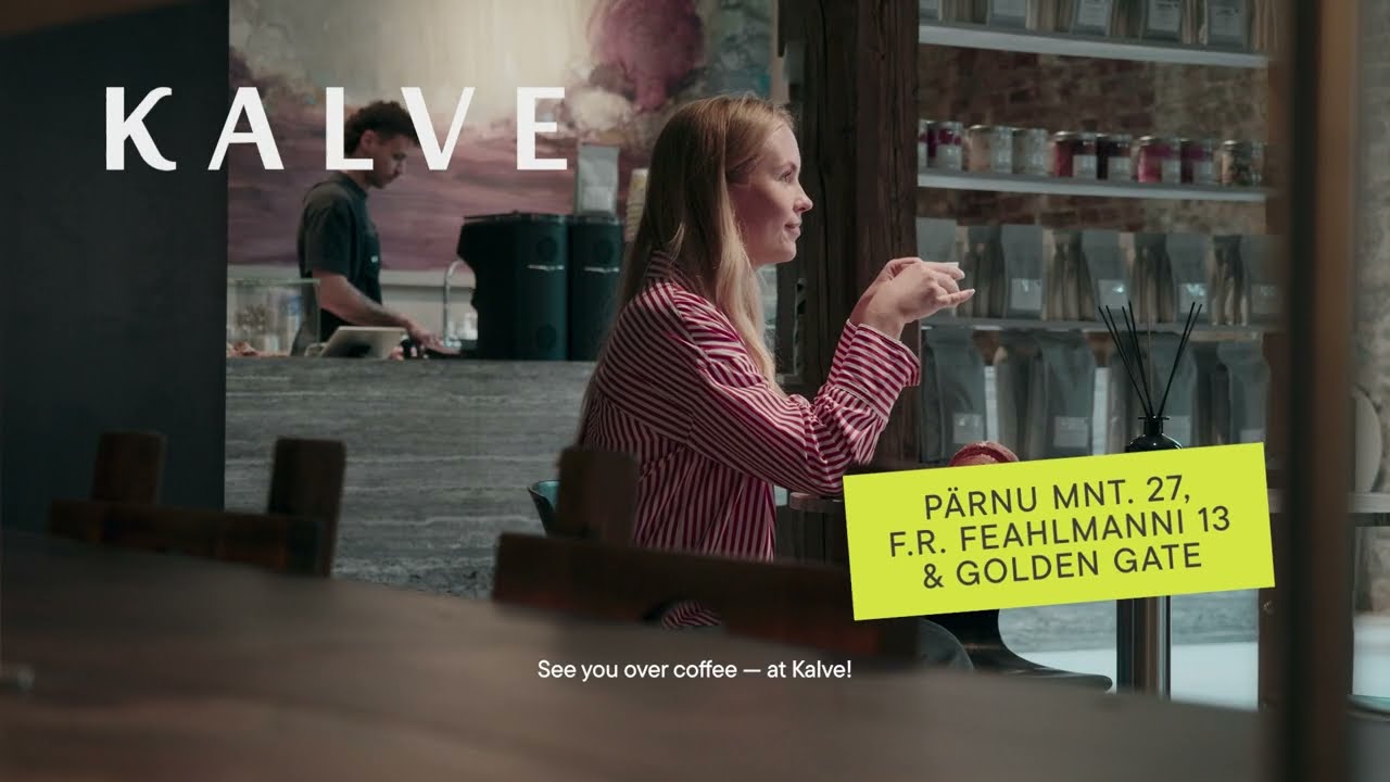 KALVE coffee now in Tallinn