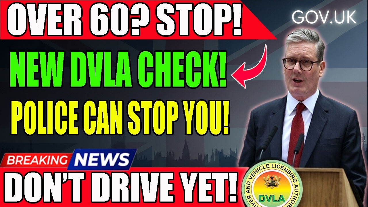 Водителям старше 60 лет в Великобритании: DVLA предупреждает &ndash; проверьте это перед тем, как снова...