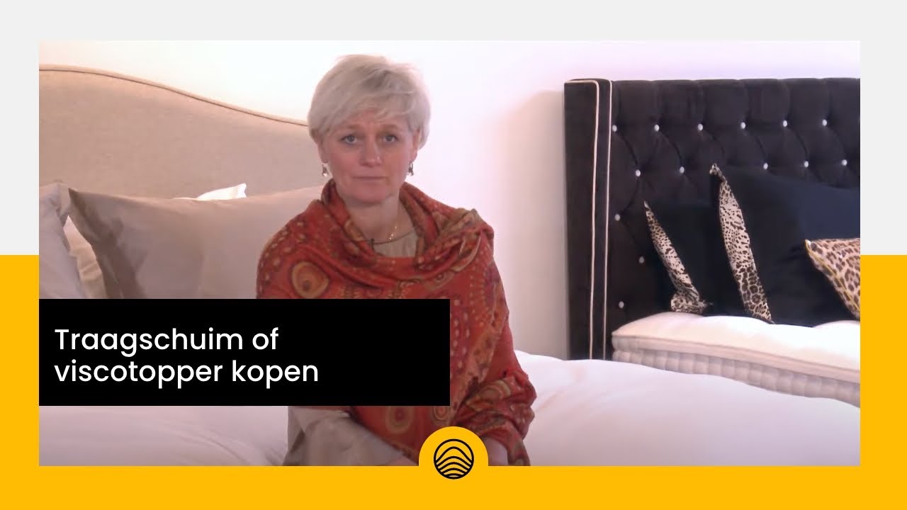 Traagschuim of viscotopper kopen