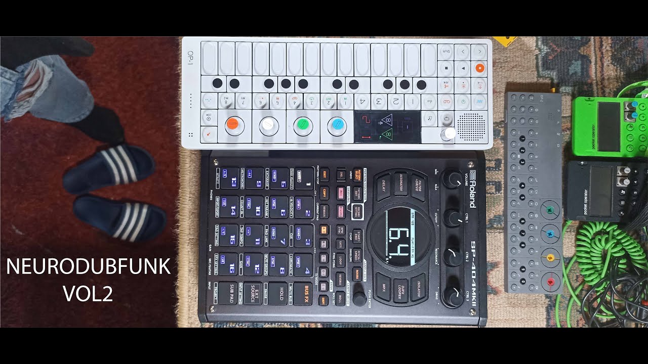 MASTERVEGE! NEURODUBFUNK VOL2tr4 GhostTownRemix [ROLAND SP404 MK II OP1 TEENAGE ENGINEERING LIVESET]