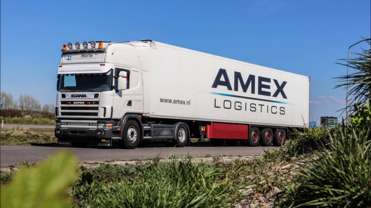 HERLÉ SCANIA 164 V8 580 LOUD Exhaust sound [ONBOARD]