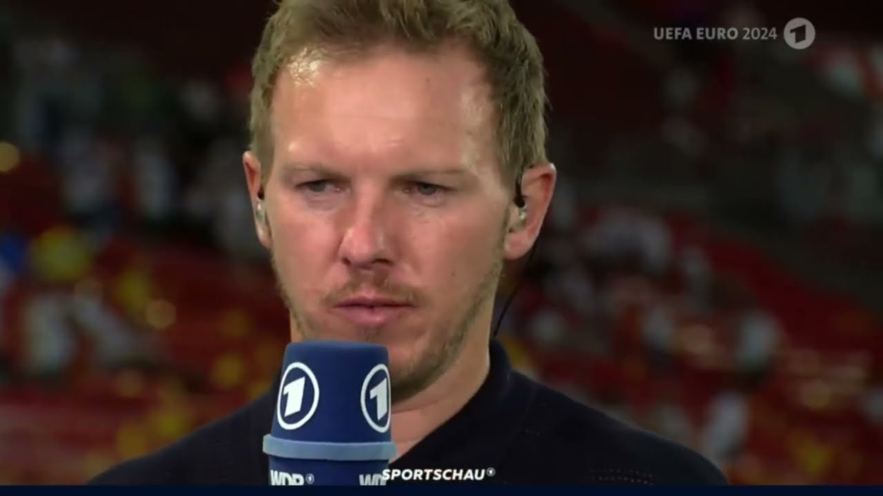 Deutschland Spanien EM 1:2 Interview Julian Nagelsmann