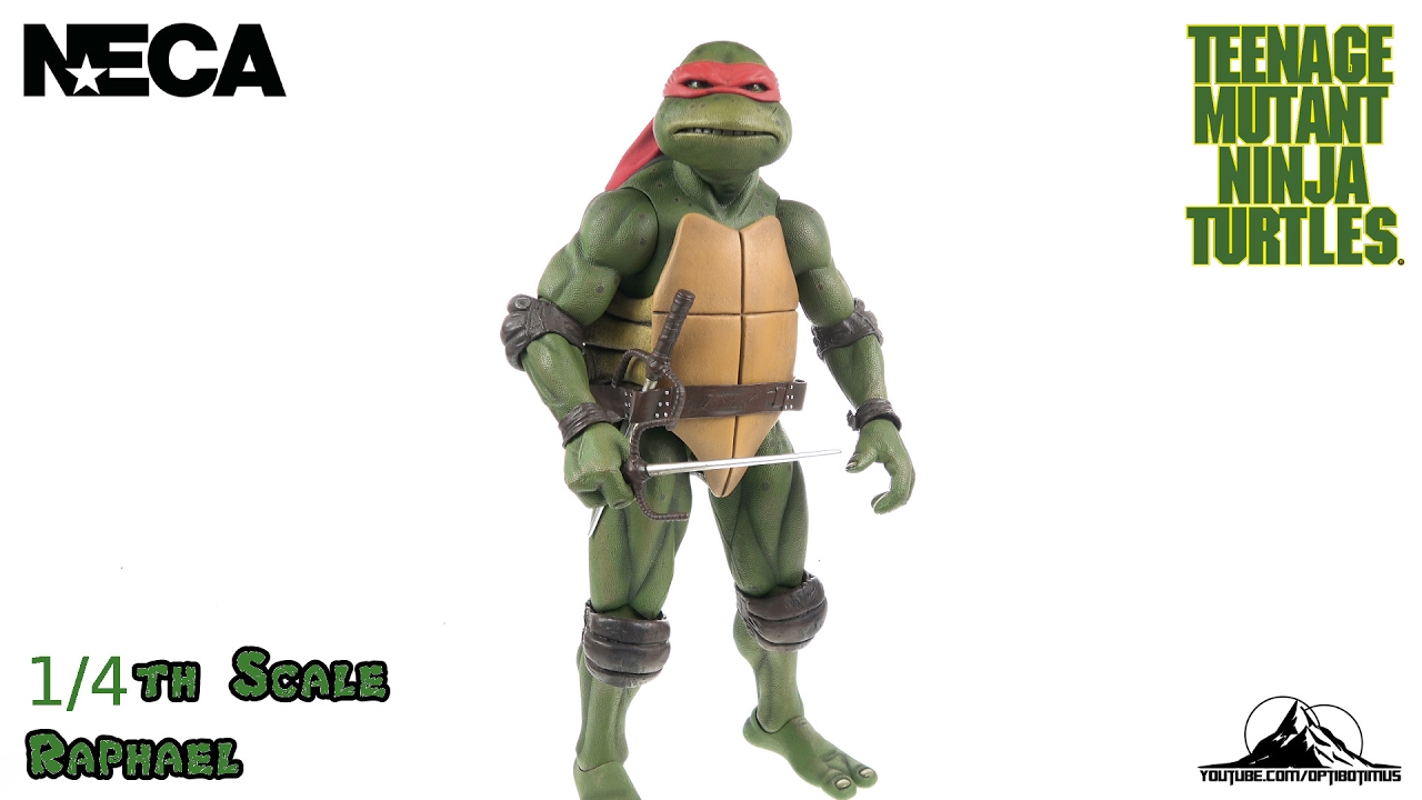 NECA TOYS Teenage Mutant Ninja Turtles 1/4 Scale RAPHAEL Review