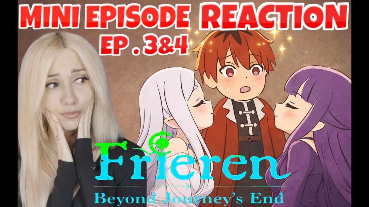 Sousou no Frieren Marumaru no Mahou Ep 3 & Ep 4 REACTION Mini episode Frieren Cast a Spell on Stark