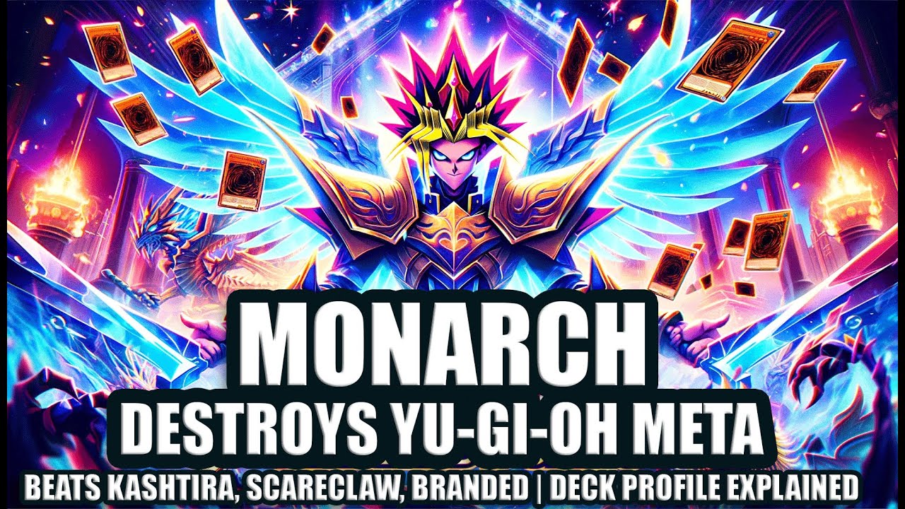 Monarch Destroys Yu-Gi-Oh Meta | 7 Ranked Duels | Deck Profile Explained