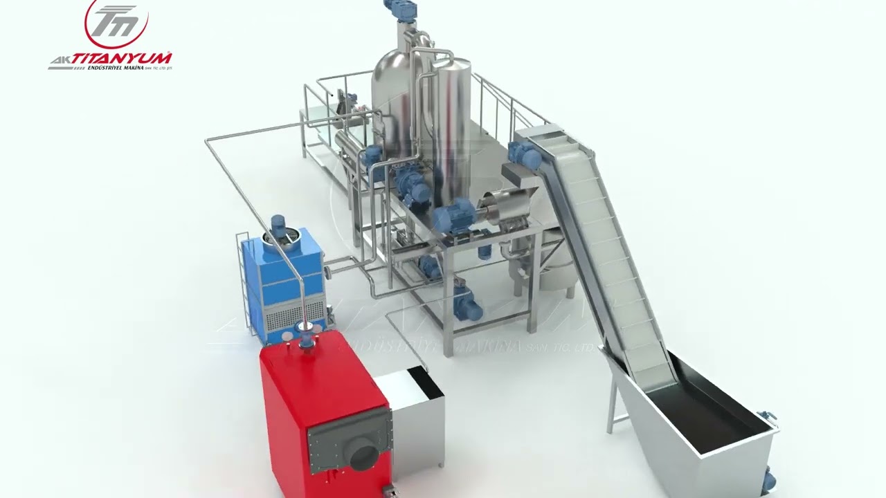 Ligne de production de pâte de tomate à petite échelle [2023]