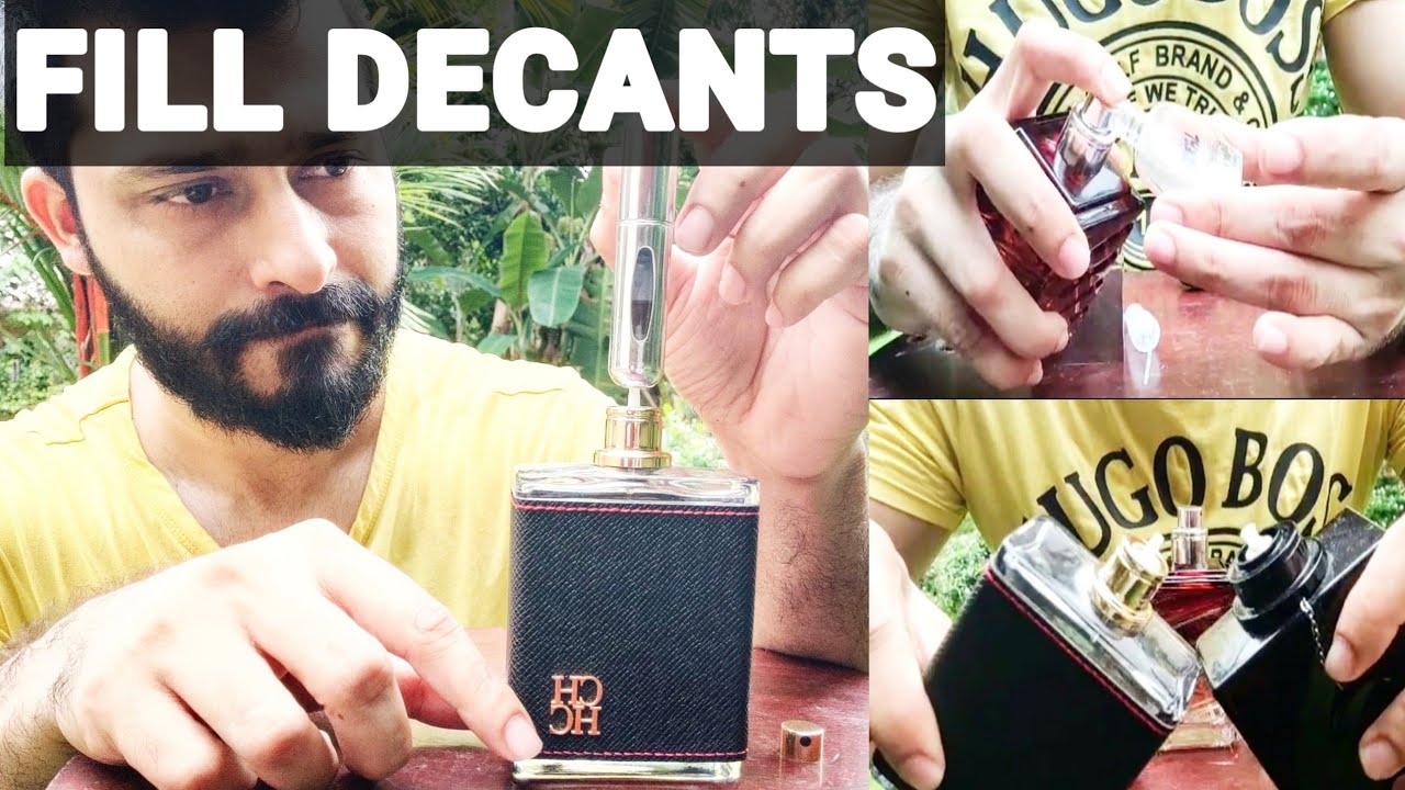How to fill Travel atomizer/perfume decant??