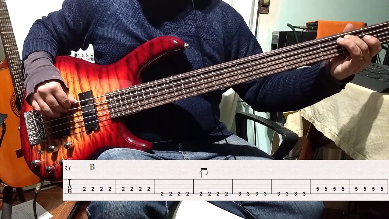 Adiós (Cerati)  tutorial de bajo