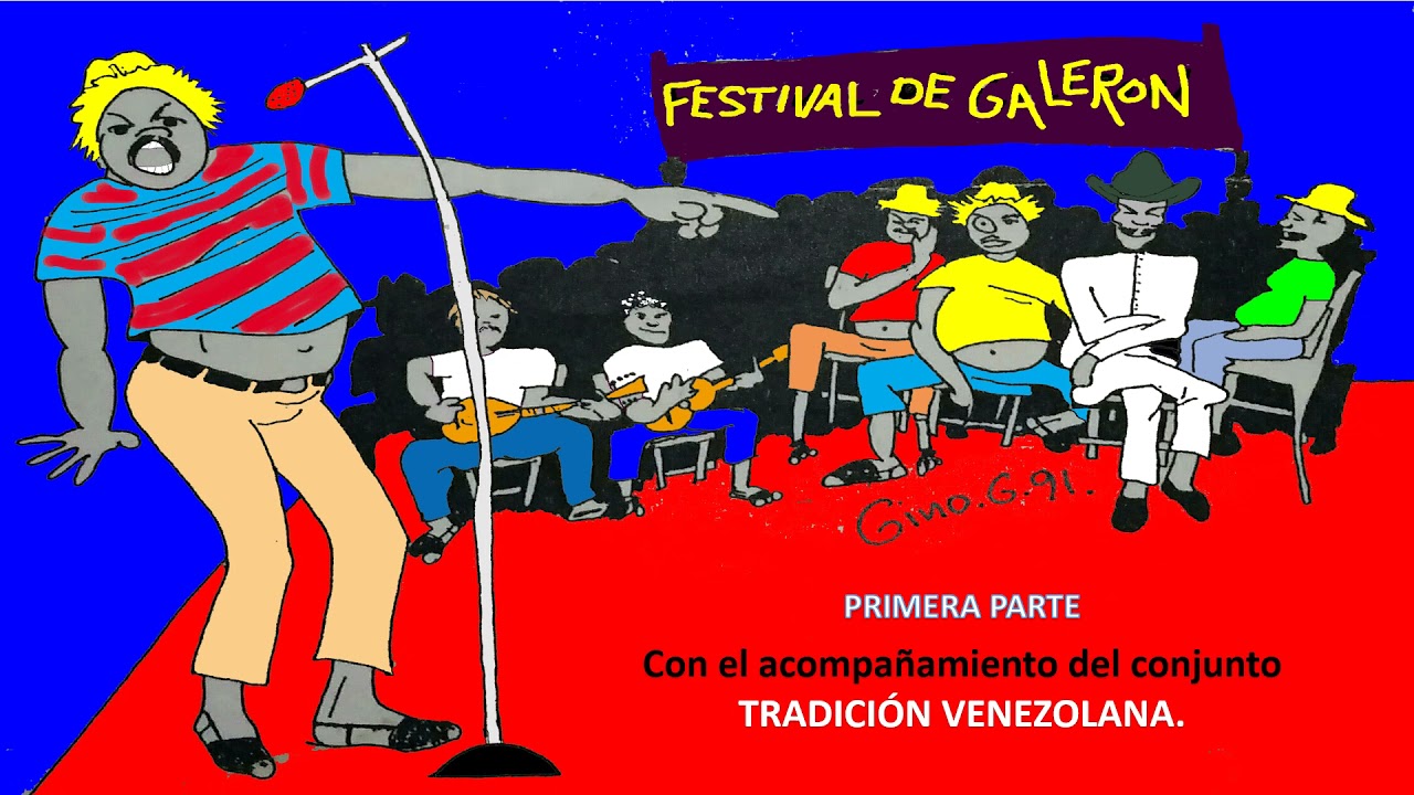 FESTIVAL DE GALERON en Maracay, 1991. (PRIMERA PARTE) - Gino González.