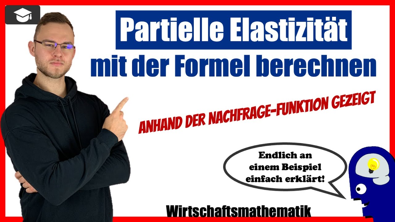 Partielle Elastizität 2 Variablen berechnen