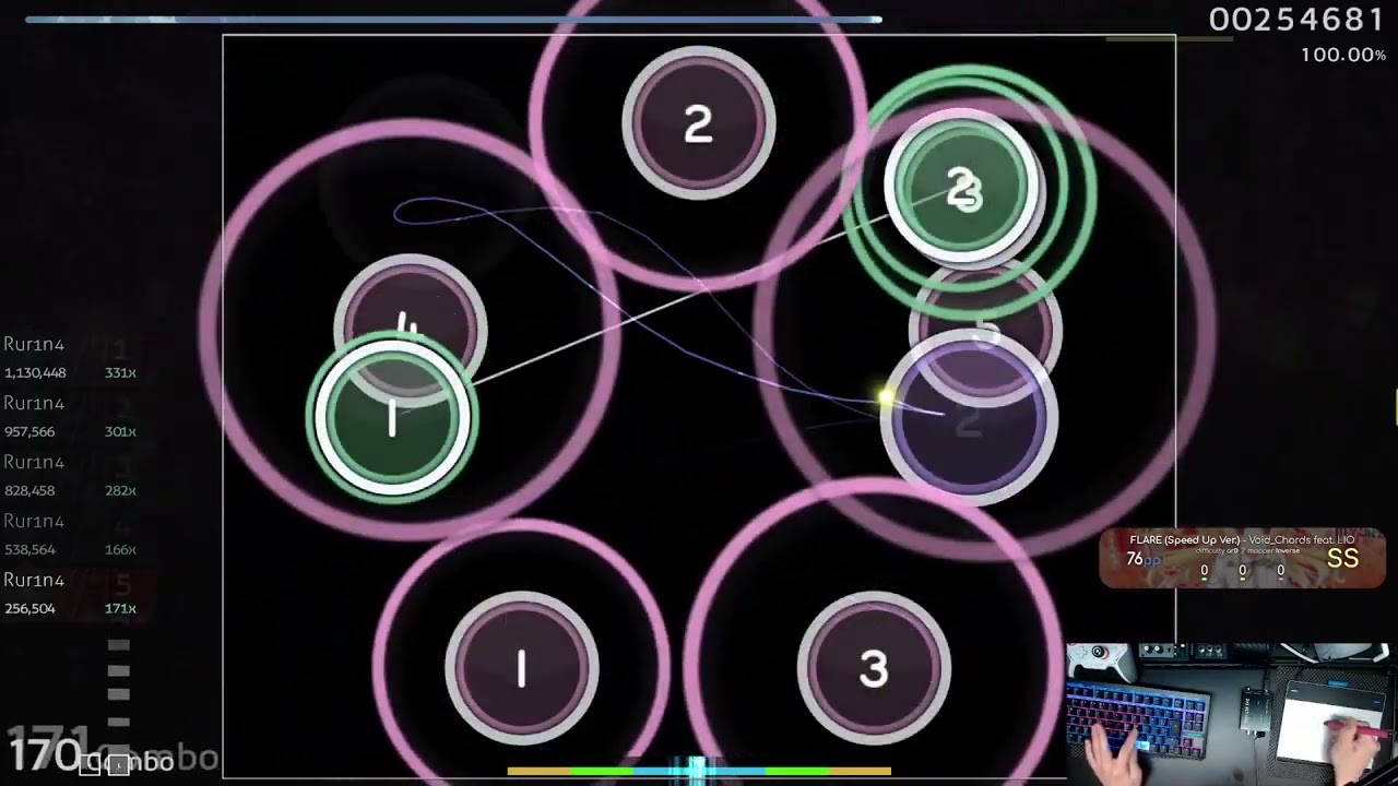 【osu!】FLARE AR0 FC