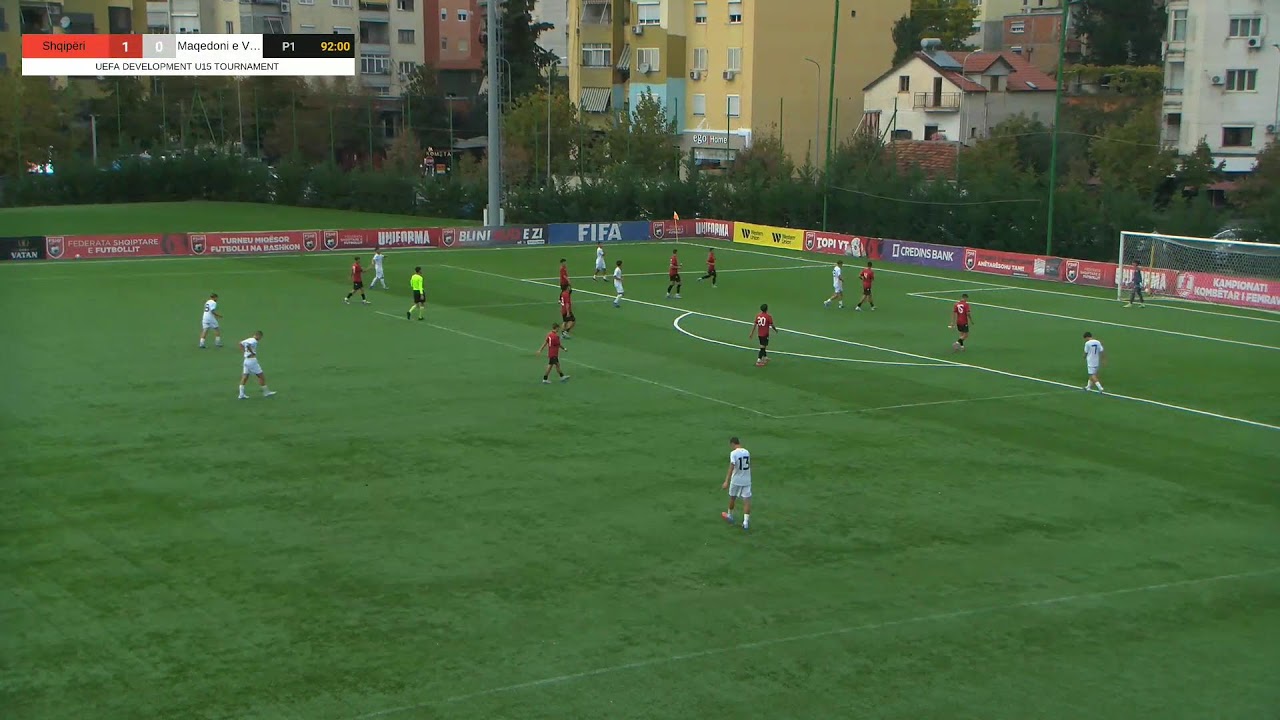 LIVE| Shqipëri - Maqedoni e Veriut | UEFA Development U15 Tournament