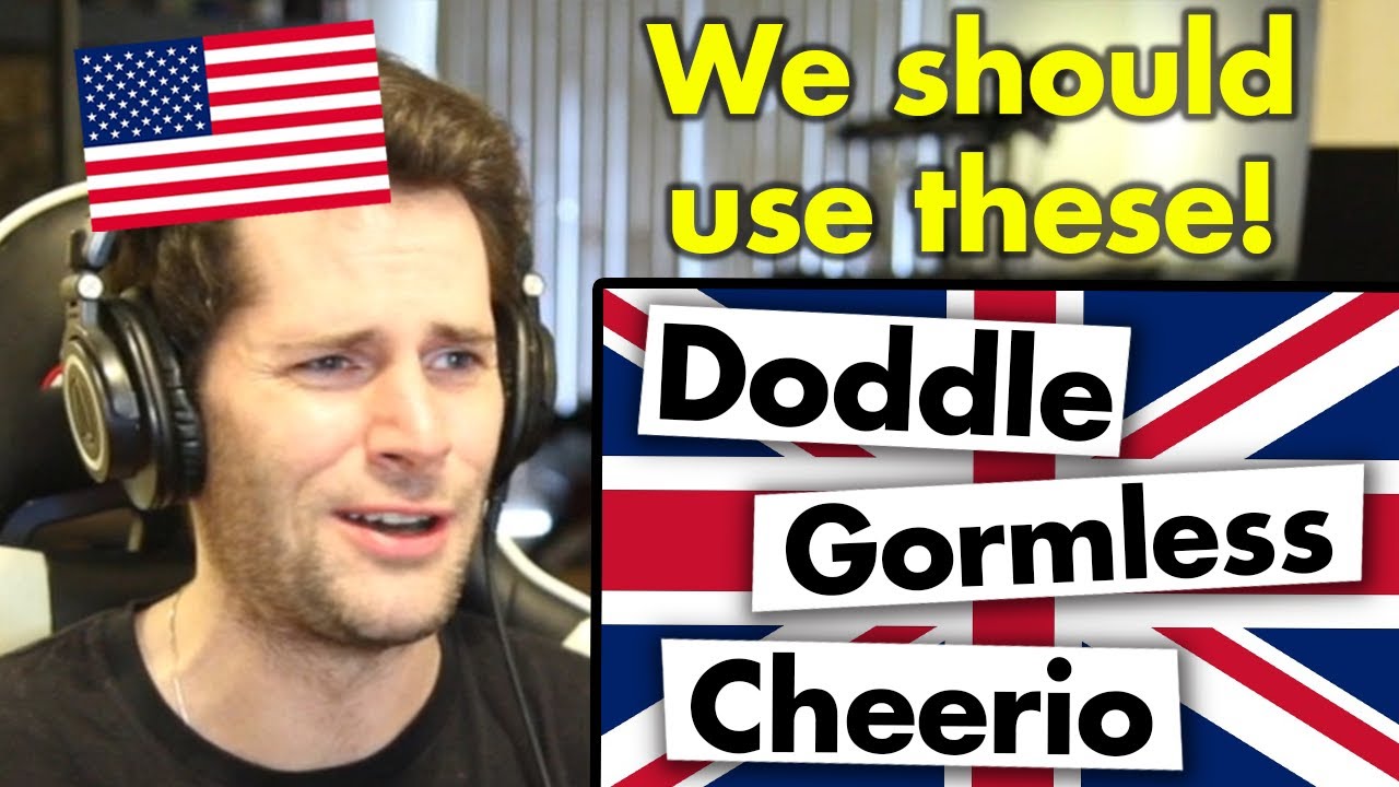 American Reacts to English Words Americans Never Use