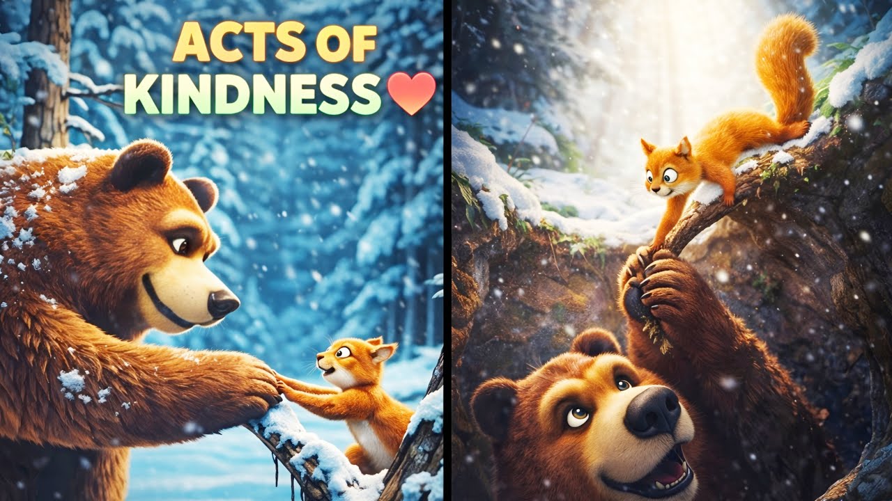 Acts of Kindness ❤️ | Heart Touching Animal Story | Moral Story in English #storytime