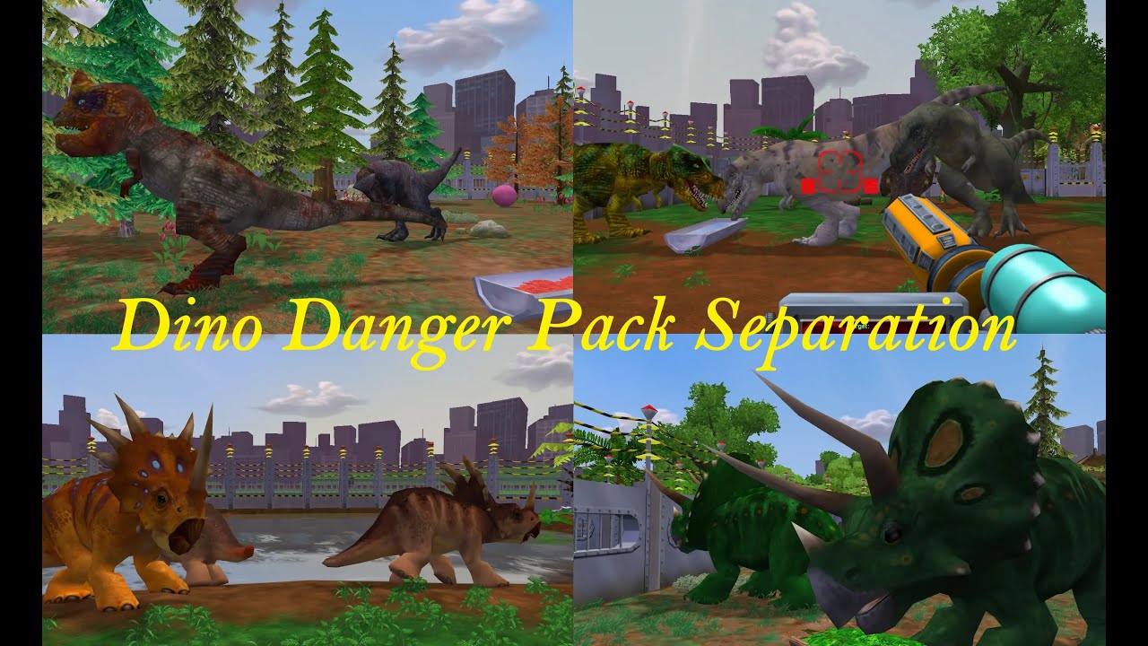 Dino Danger Pack Separation Zoo Tycoon 2 Mod Showcase
