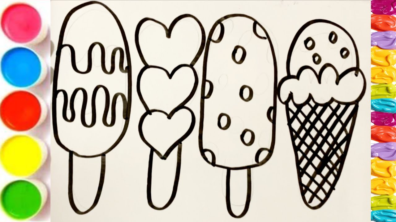 Come & Learn How to make different ways of ice-cream 🍦🍨 step-by-step #icecream #kids 