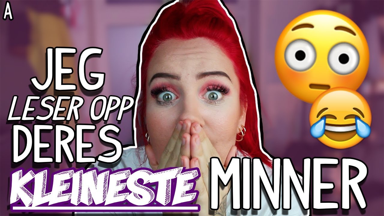 Jeg Leser Opp Deres Kleineste Minner