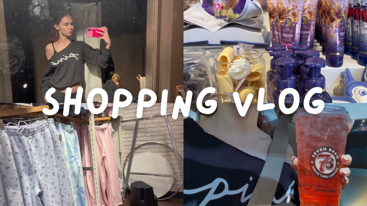my first video: spending all of my $$ | vlog + haul