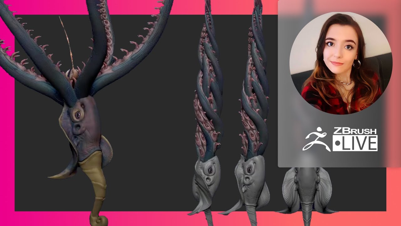 Creature & Character Concept Sculpting - Ashley A. Adams 