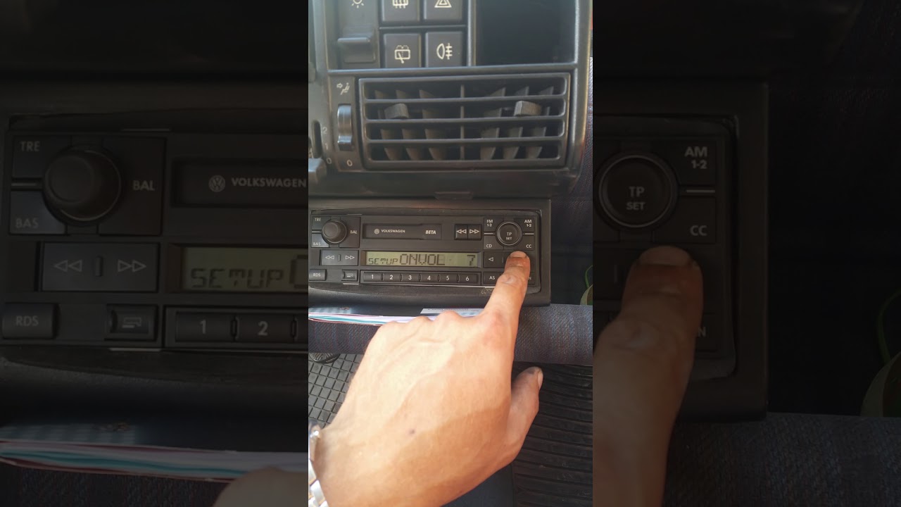 Volkswagen Beta radio CODE .(vw21z2e9028972)