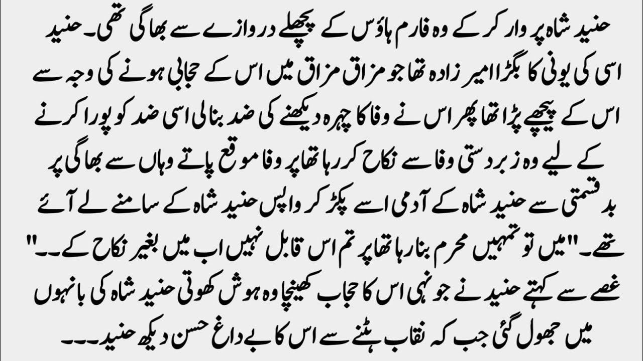 Urdu Novel 