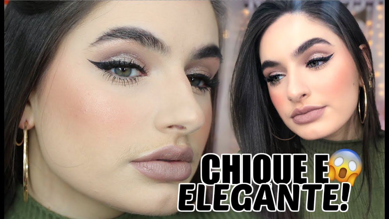 MAKE BAIXA RENDA com CARA DE RICA