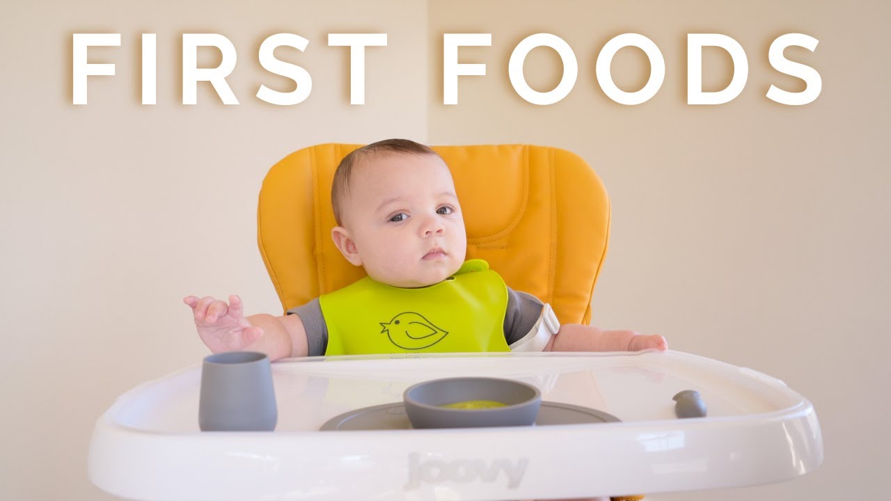 BABY TRIES FOOD FOR THE FIRST TIME || THE DECKS