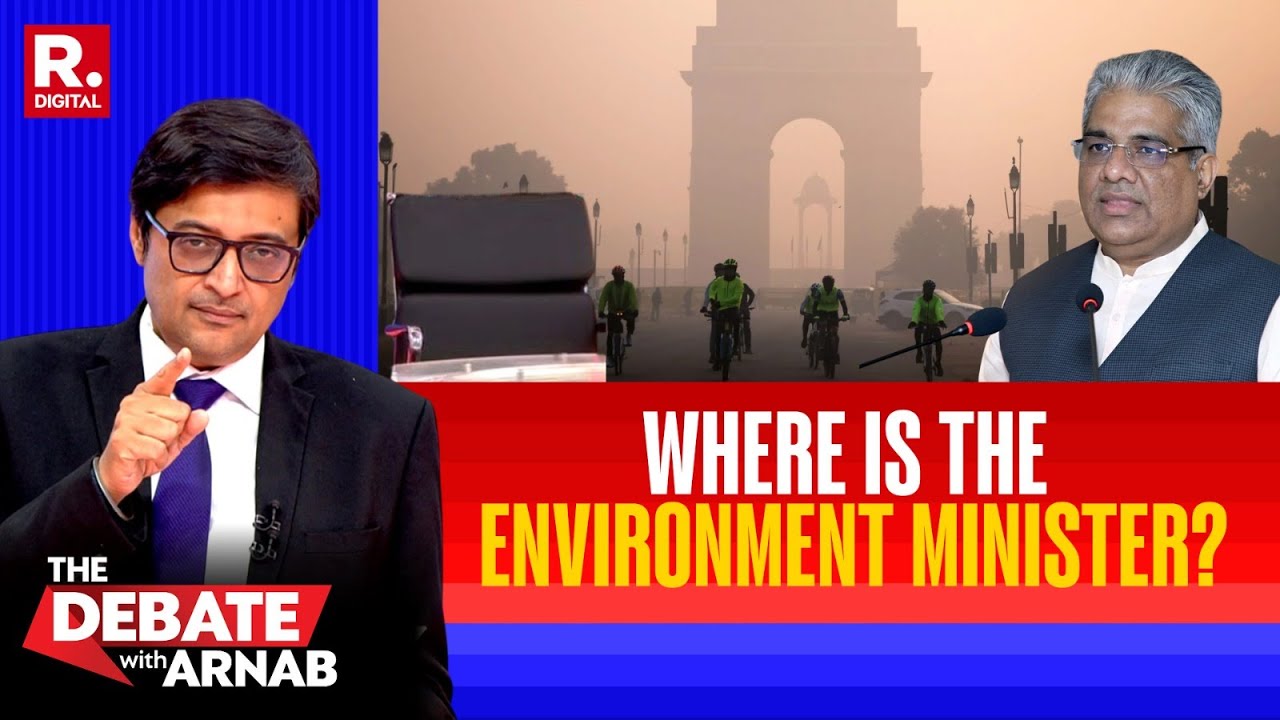 NOTAForAQI: Empty Chair For Environment Minister On ARNAB'S Debate