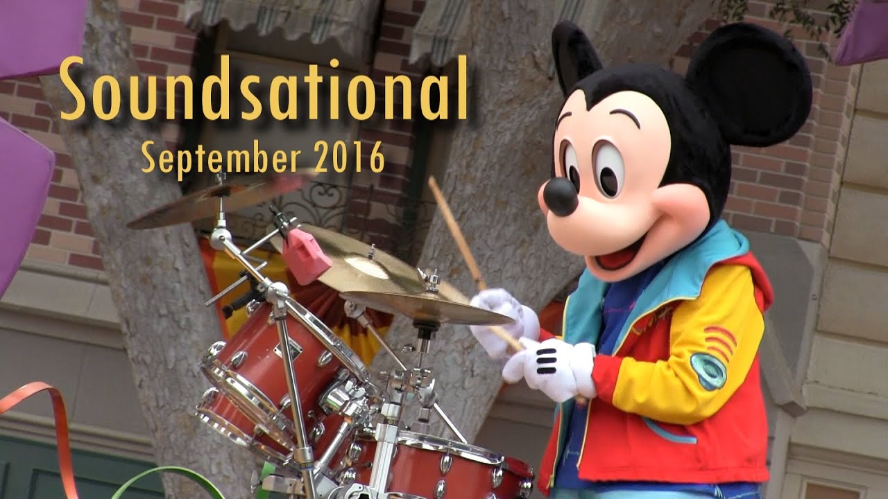 Mickey's Soundsational Parade - Opening Unit (September 2016)