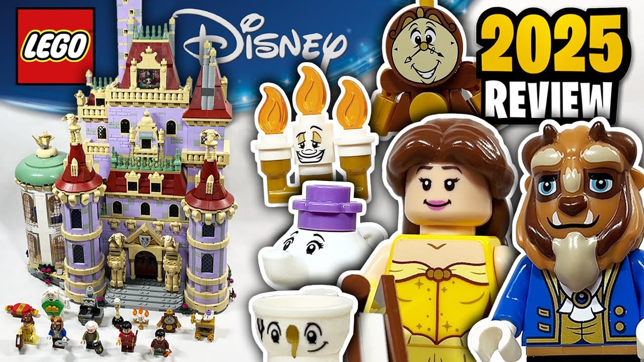 LEGO Disney Beauty and the Beast Castle (43263) - 2025 Set Review