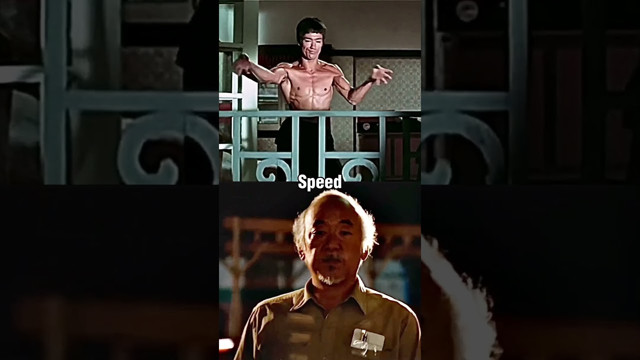 Bruce Lee vs Cobra Kai | 1v1 #shorts #cobrakai