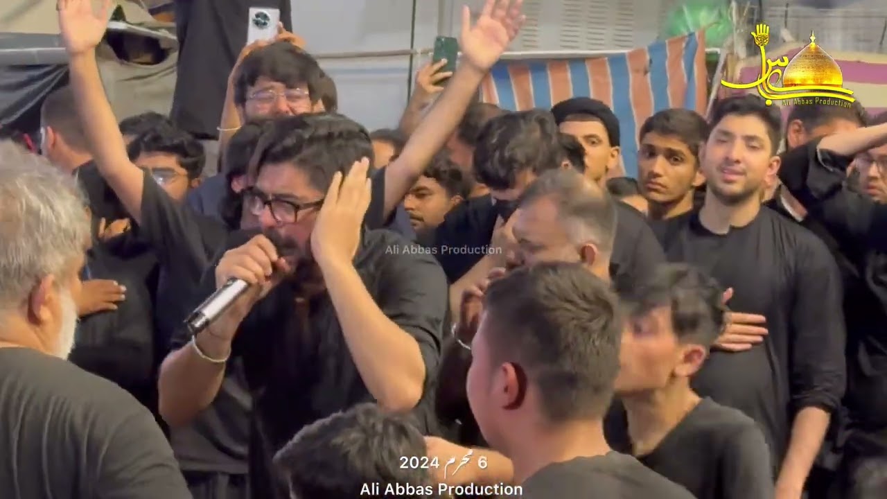 6 Muharram 2024 | Mir Hassan Mir | Karbala | Noha Jhola Hai Ya Taboot | Karwan e Azadari